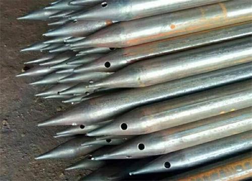 广华办事处隧道钢花管现货